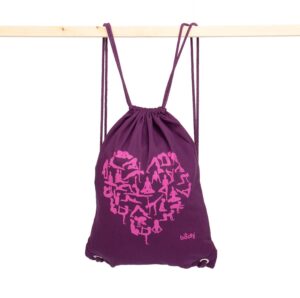 Turnbeutel GymBag YOGA HEART