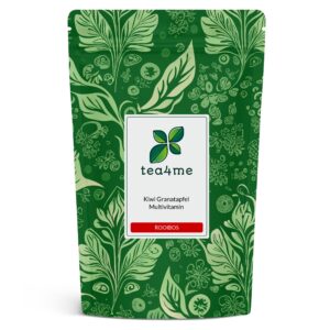 tea4me Rooibos Kiwi Granatapfel Multivitamin mit Kiwi-Granatapfel-Geschmack