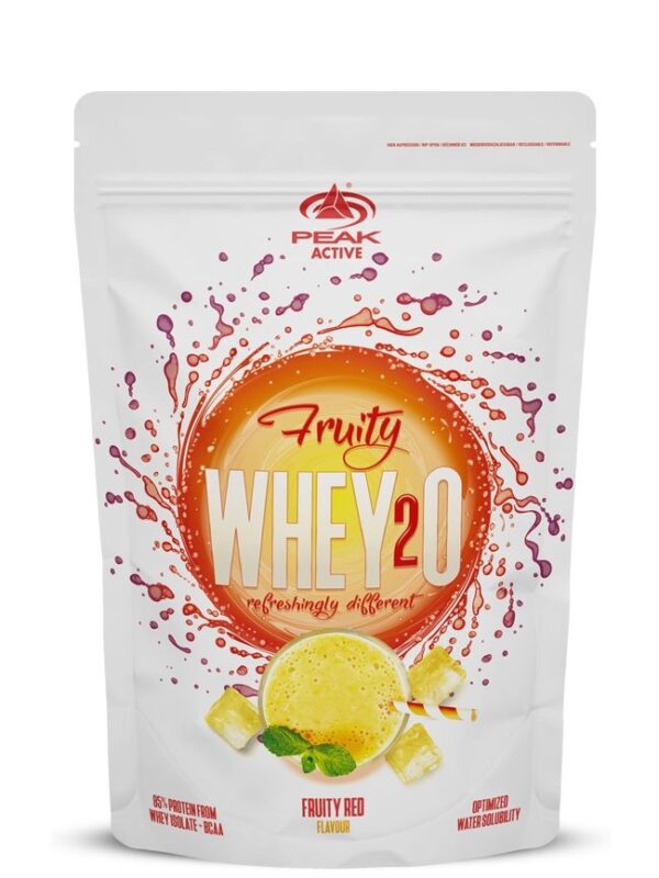 PEAK Fruity wHey2O - Geschmack Fruity Red