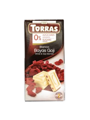 Torras White&Goji Berries Chocolate