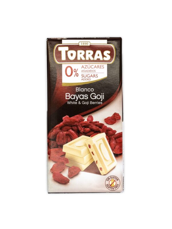 Torras White&Goji Berries Chocolate