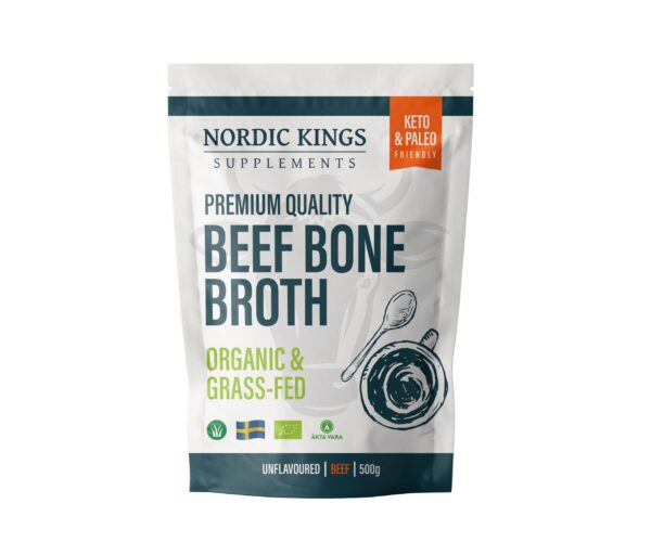 Nordic Kings Supplements Beef Bone Broth Pulver