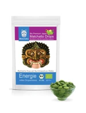 Matchatto Matcha Presslinge Guarana & Zitrone Bio