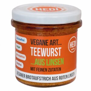 HEDI Vegane Art Bio Teewurst