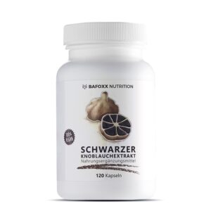 BAFOXX Nutrition® Schwarzer Knoblauchextrakt Kapseln