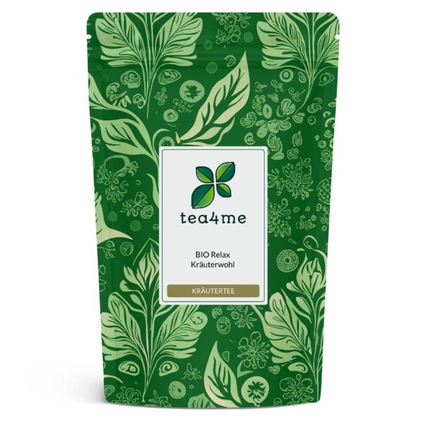 tea4me BIO Relax Kräuterwohl Kräutertee zum Entspannen