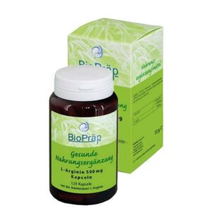 BioPräp L-Arginin 500mg Kapseln