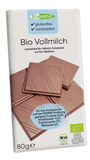 Frusano Bio Vollmilch Schokolade