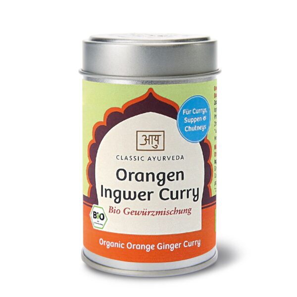 Classic Ayurveda - Orangen Ingwer Curry Gewürzmischung