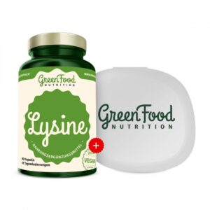 GreenFood Nutrition Lysin +  KAPSELBEHÄLTER