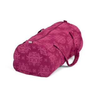 Maharaja Collection: Gemusterte Hot Yoga Bag  "Lotus"