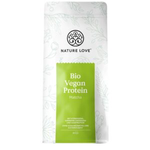 NATURE LOVE® Bio Vegan Protein Pulver Matcha