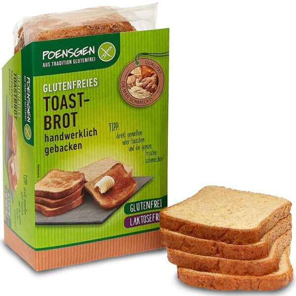 Poensgen Toastbrot geschnitten glutenfrei