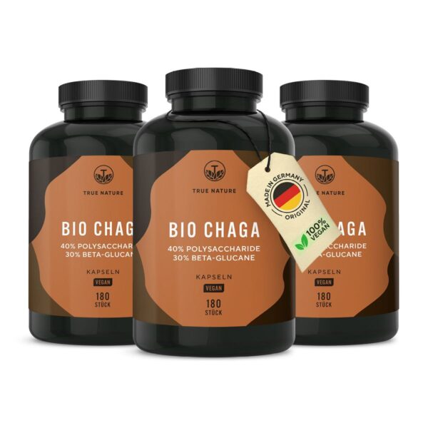 TRUE NATURE® Bio Chaga Kapseln