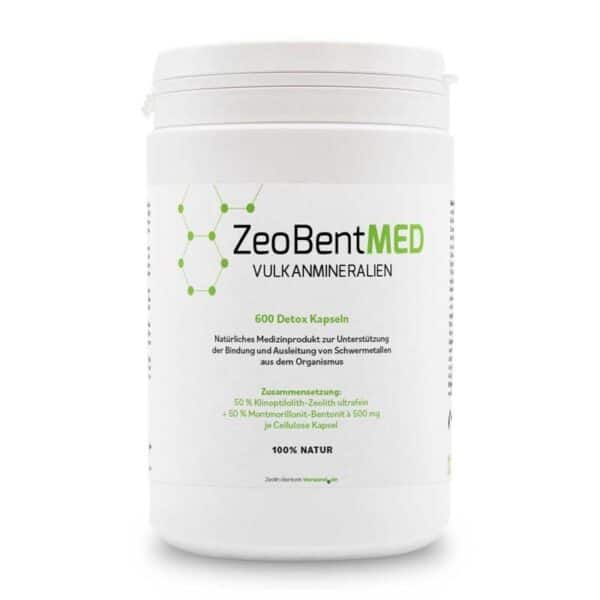 ZeoBent MED Detox-Kapseln