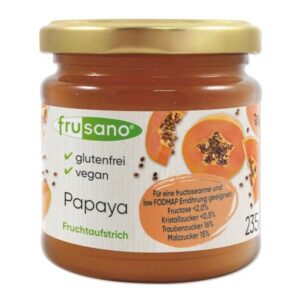 Frusano Papaya Fruchtaufstrich