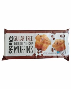 :Diablo Sugar Free 6 Chocolate Chip Muffins