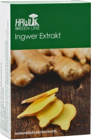 Hawlik Green Line Ingwer Extrakt Kapseln