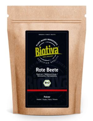 Biotiva Rote Beete Pulver Bio