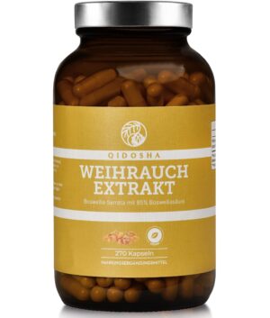 QIDOSHA Weihrauch (Boswellia Serrata 85%) Extrakt