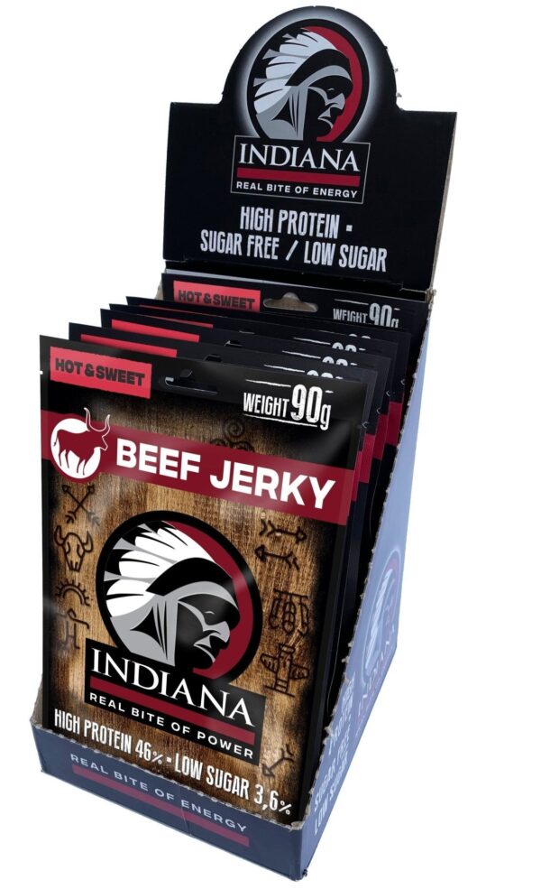 Indiana Jerky Beef Hot & Sweet