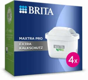 BRITA Wasserfilter-Kartusche Maxtra Pro Extra Kalkschutz 4er Pack