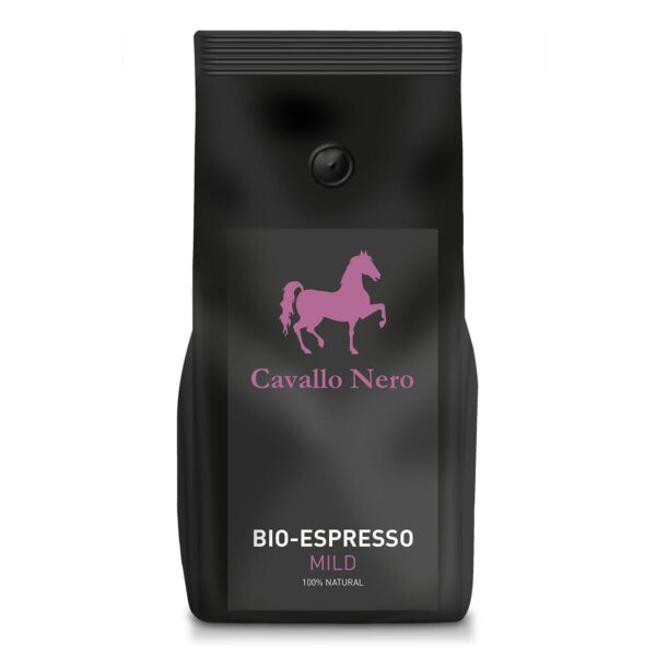 Biotiva Cavallo Nero Espresso Mild gemahlen Bio