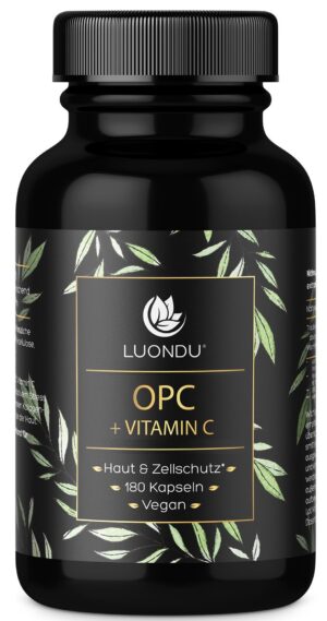 Luondu OPC TRAUBENKERNEXTRAKT hochdosiert + Vitamin C