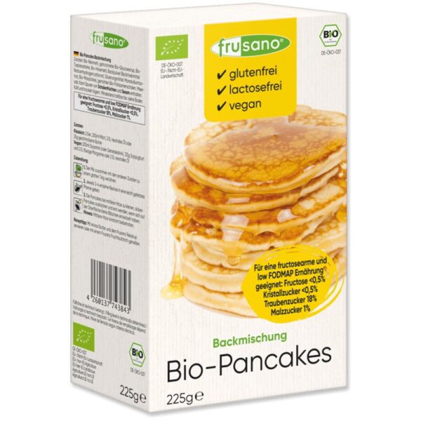 Frusano Bio-Pancakes Backmischung