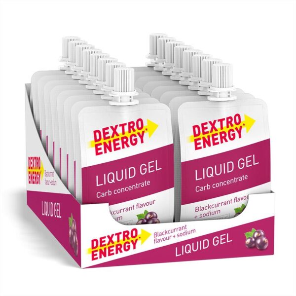 Dextro Energy Liquid Gel Blackcurrent + Natrium