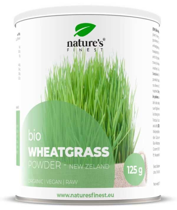 Nature's Finest Wheatgrass powder  Bio - Weizengras bio