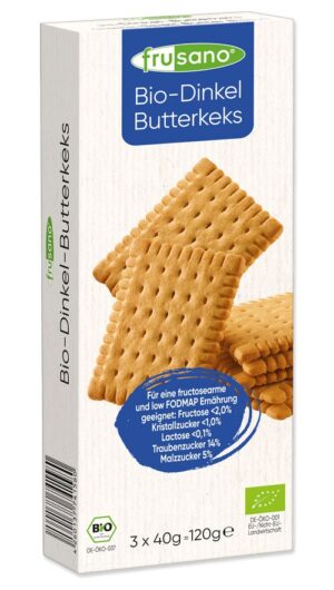 Frusano Bio-Dinkel Butterkeks