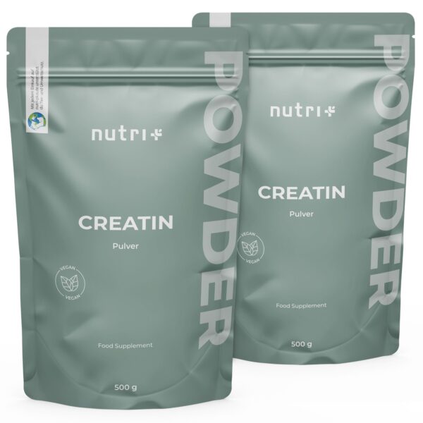 Nutri+ Creatin-Monohydrat + B12