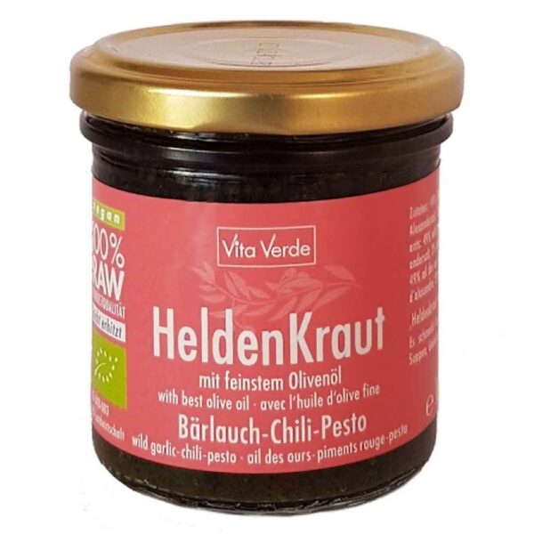 Vita Verde HeldenKraut Bio Pesto Bärlauch Chili