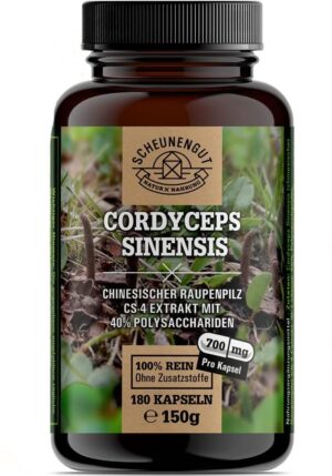 Scheunengut® Cordyceps Sinensis CS-4 Extrakt | 40% Polysaccharide