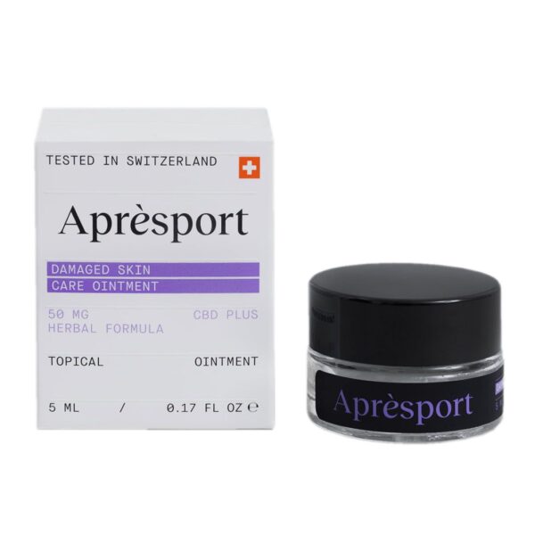 Aprèsport™ Damaged Skin Care Ointment CBD plus Herbal Formular