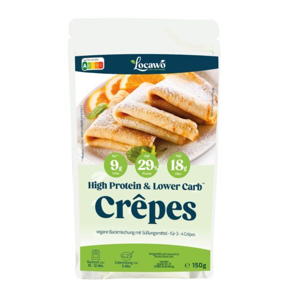 Locawo High Protein & Low Carb Crêpes