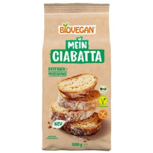 Biovegan Mein Ciabatta Backmischung glutenfrei