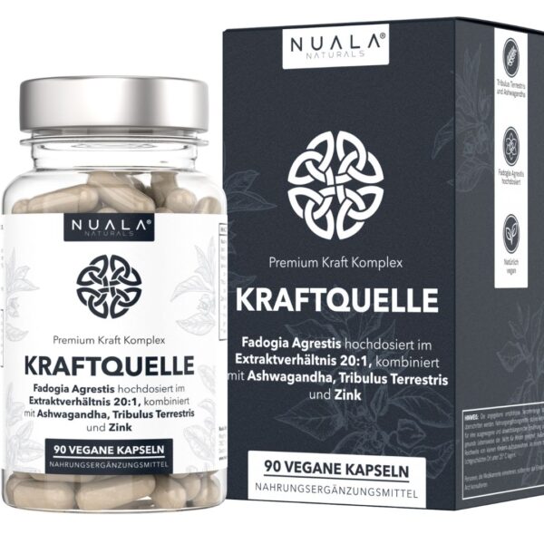 Nuala Naturals® - KRAFTQUELLE Fadogia Agrestis mit Tribulus Terrestris