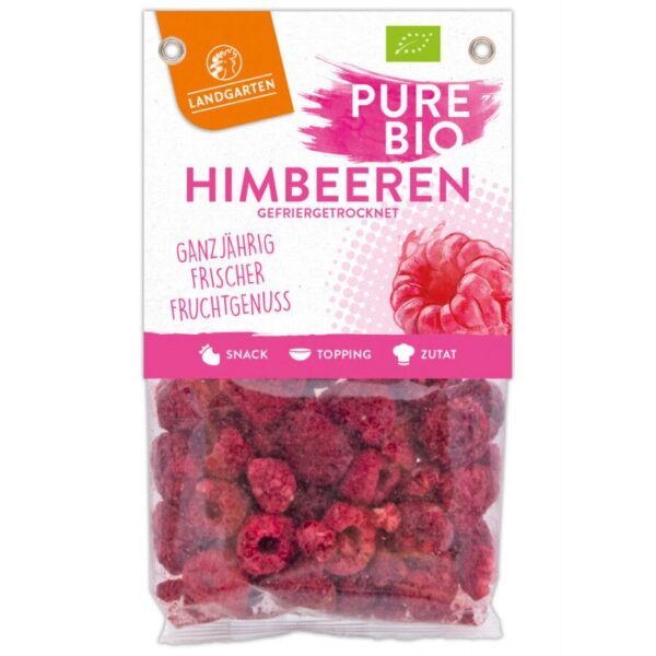 Landgarten - Bio Himbeeren gefriergetrocknet