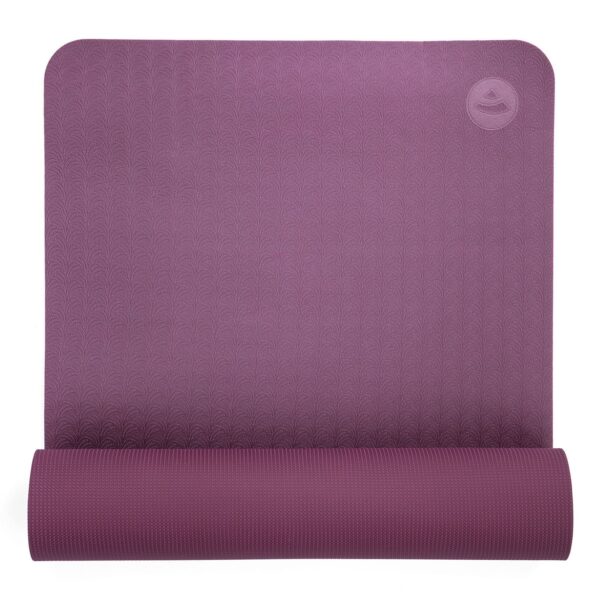 Yogamatte LOTUS PRO aubergine/hell aubergine