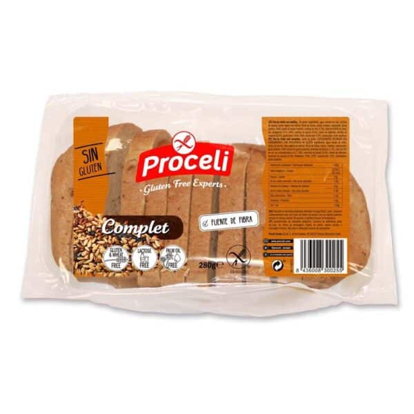 Proceli Complet Mehrkorn Toastbrot glutenfrei