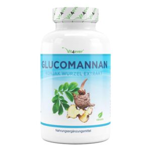 vit4ever Glucomannan aus der Konjak Wurzel