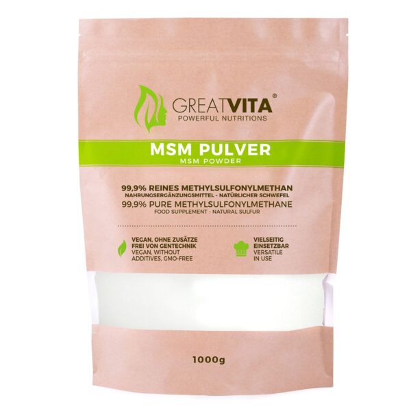 GreatVita MSM Pulver