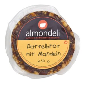 Dattelbrot mit Valencia Mandeln