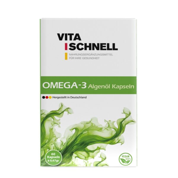 Omega-3 Algenöl Kapseln