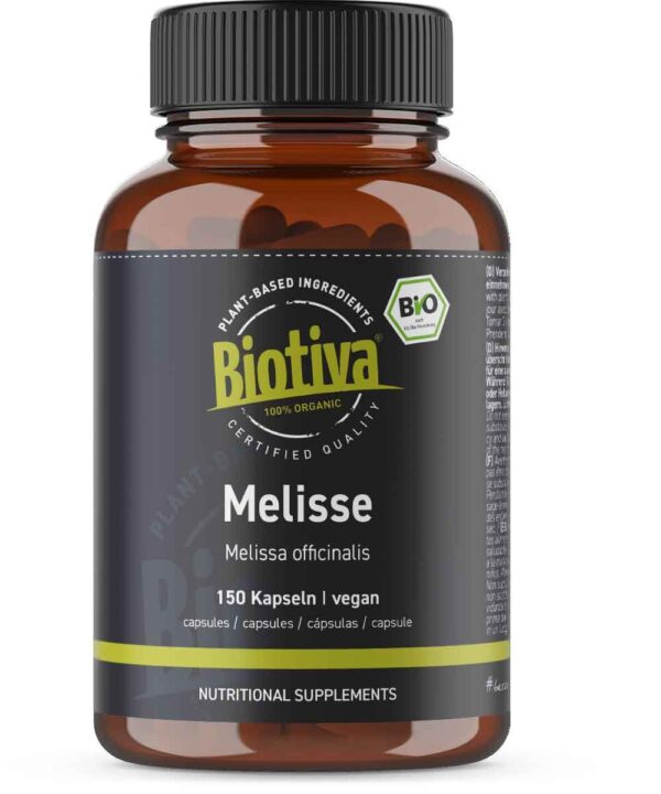 Biotiva Melissen Kapseln Bio