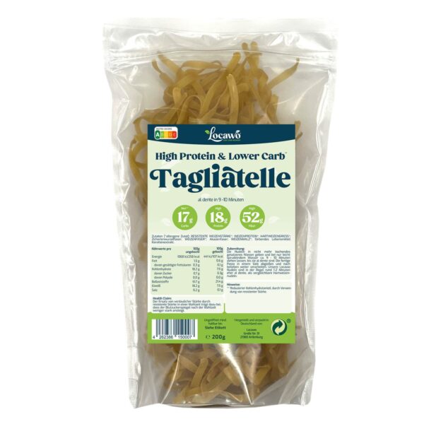 Locawo High Protein & Low Carb Tagliatelle