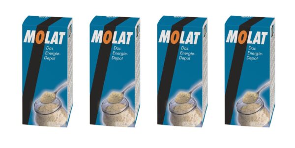 Dr. Grandel MOLAT 4 x 500g + Gratis 4 Molino Riegel