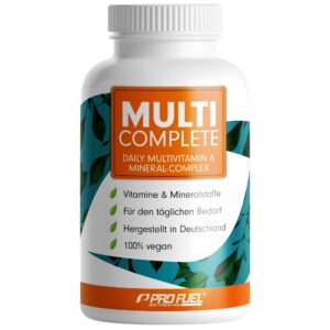 ProFuel - MULTI Complete - Multivitamin- und Mineralstoff-Kapseln - optimal hochdosiert & vegan